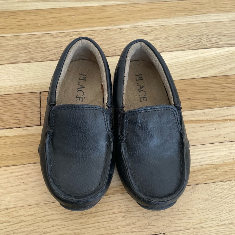 Black Leather Loafers